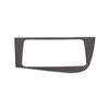 Para Seat Leon 2005 2006 2007 2008 2009 2010 2011 2012 Pegatina Real de Fibra de Carbono Blanda Panel de CD del Coche Accesorios Interiores LHD RHD