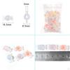 100 Pieces Colorful Acrylic Beads with Hole for DIY Craft, Necklace, Jewelry Making, Bracelets,