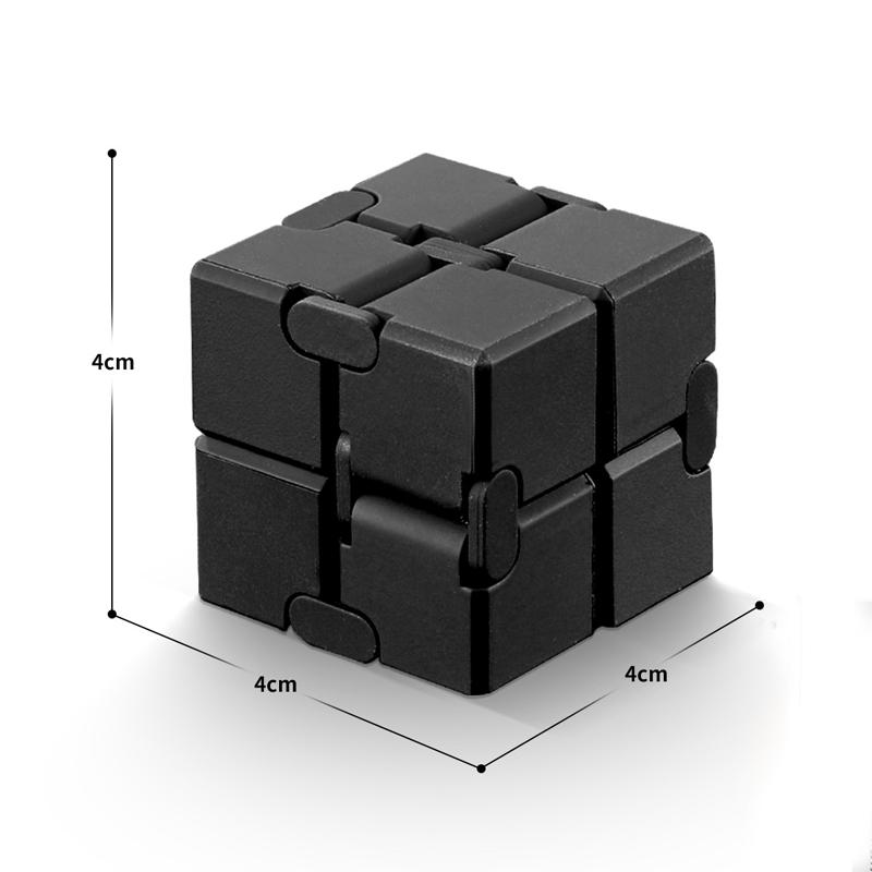 Zauberwürfel Stressabbau-Spielzeug Unendlichkeitswürfel Tragbares Lernspielzeug Dekomprimieren Entspannungsspielzeug für Kinder Erwachsene Weihnachtsgeschenk