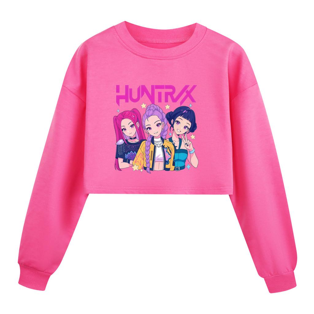 

5025 Kids Girls Rumi Zoey Mira Printed Casual Long Sleeves Round Neck Sweatshirt Top 170cm розы красного