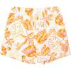 MLB SS22 All Over Floral Lace-Up Regular Shorts Unisex Shorts White 3ASMN0123-07WHS