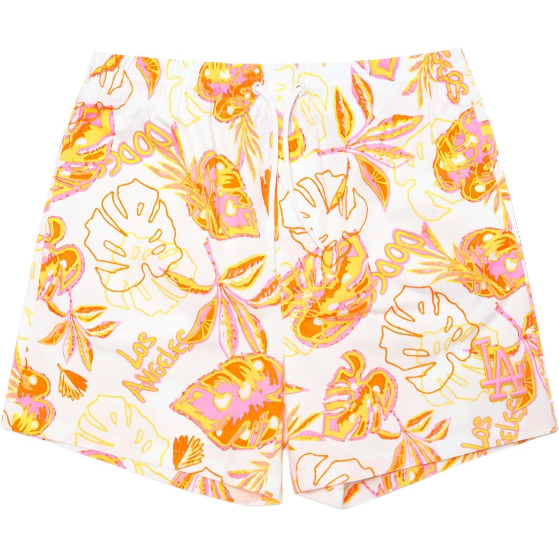 MLB Casual Shorts Unisex White Moderate 3ASMN0123-07WHS XS