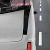 FOR New Alphard 30 Series and Vellfire 30 Series Custom Rear Taillight Lower Pillar Bright Taillight Trim Stainless Specially Designed for the New and