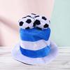 Soccer Party Hats Plush Football Hat Argentina Flag Cheerleading World Football Game Celebration Hat Red