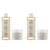 Honeysuckle Balancing Toner & Multi-Use Facial Pads Skin Soothing Care 500ml X2