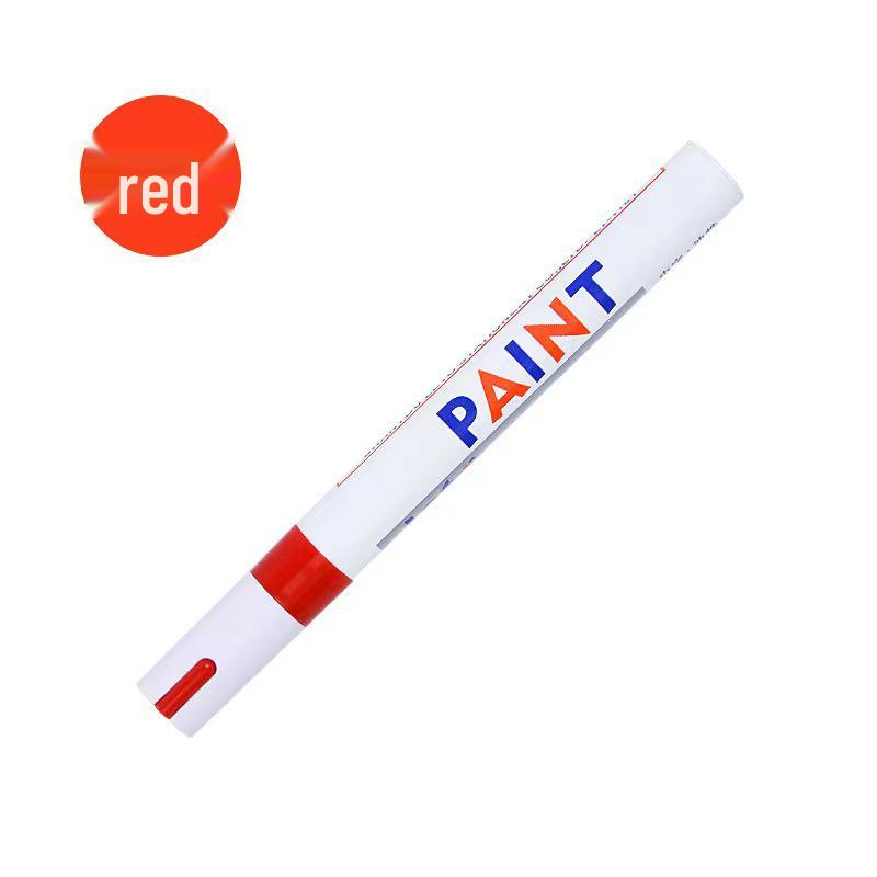 Sada 12 barevných popisovačů: Pneumatika, Auto retušování, Helma, Bílé a barevné značení pro DIY projekty