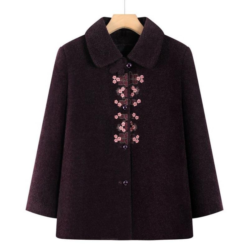 

Новое зимнее шерстяное пальто с утолщенным верхом из норки и плюшевой одеждой 5XL [recommended 150-80kg] фиолетовый