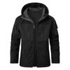 Men's Winter Colorblock Jackets Men's Fashion Trend Jackets Breathable Windproof Jackets Outdoor Sports Jackets