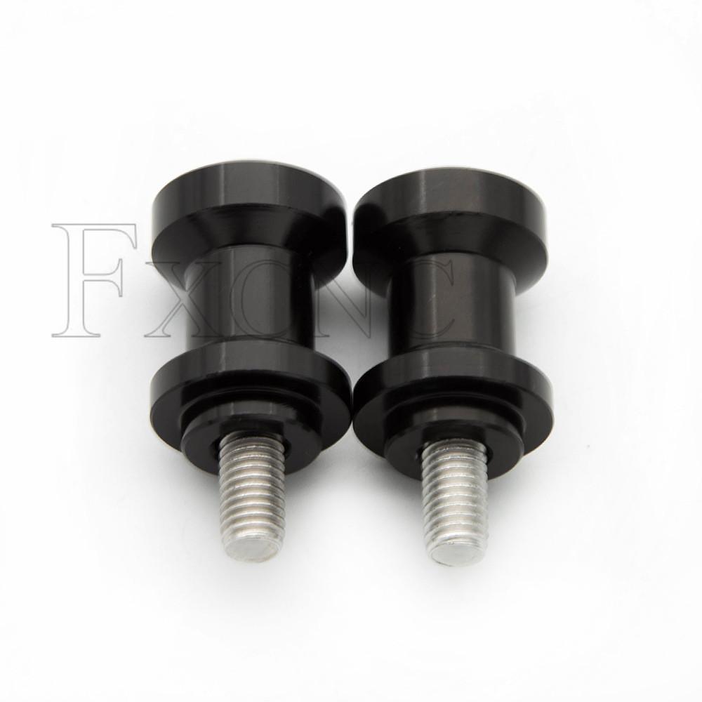 8MM For Suzuki GSX-S750 GSX-S1000 GSXS1000F GSX-S1000GT GSX S1000 S750 GSX-8S GSX8S CNC Swingarm Spools Slider Stand Screw чёрный