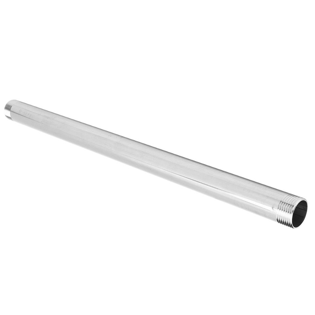 Edelstahl Außengewinde Rohrstutzen Adapter Fittings Sanitärsystem Zubehör 50cmG1 Außengewinde