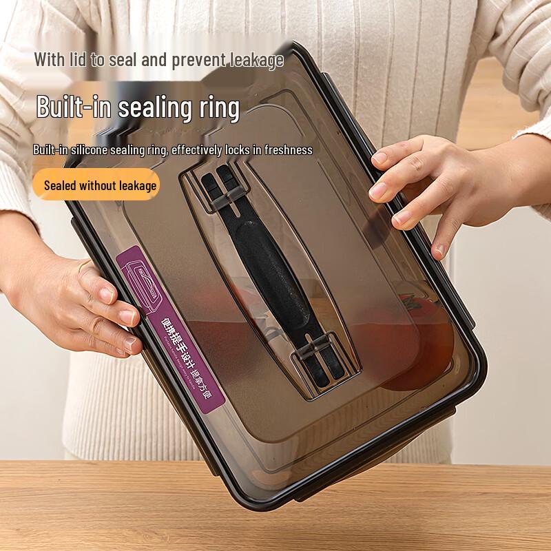 Contenant de stockage alimentaire de grande capacité pour la cuisine