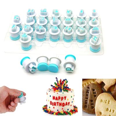 10/26 szt. Forma do ciasta Kształt liter Ekologiczna DIY Kształt cyfr Forma do pieczenia na ciastka