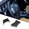 ABS Carbon Fiber Steering Wheel Button Trim For Nissan 350Z Z33 Enthusiast 03-06