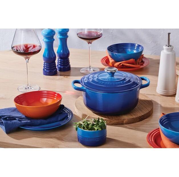 Cast Iron Roaster Le Creuset Signature Round 22 Cm Azure 3.3 L (21177222202430)