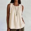 Womens Spring Tops Sleeveless Casual Tank Summer Shirts for Women Loose Fit Blouse Womens Summer Tops Dressy Casual Fashion 2026
