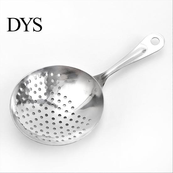 Julep Strainer Spoon Save Time Stainless Steel Handheld Portable Cocktail Kitchen Gadget