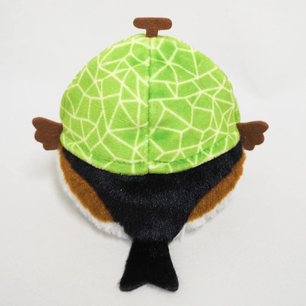Boeki Original Plush Toy Toridango Local Specialty Dumpling Melon Tit W9 x D8 x H7cm San-ei - - - Long-tailed (Hokkaido) -