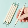 Dual-Ended Nail Art Dotting Pen & Wax Pencil Set - 5 Pieces