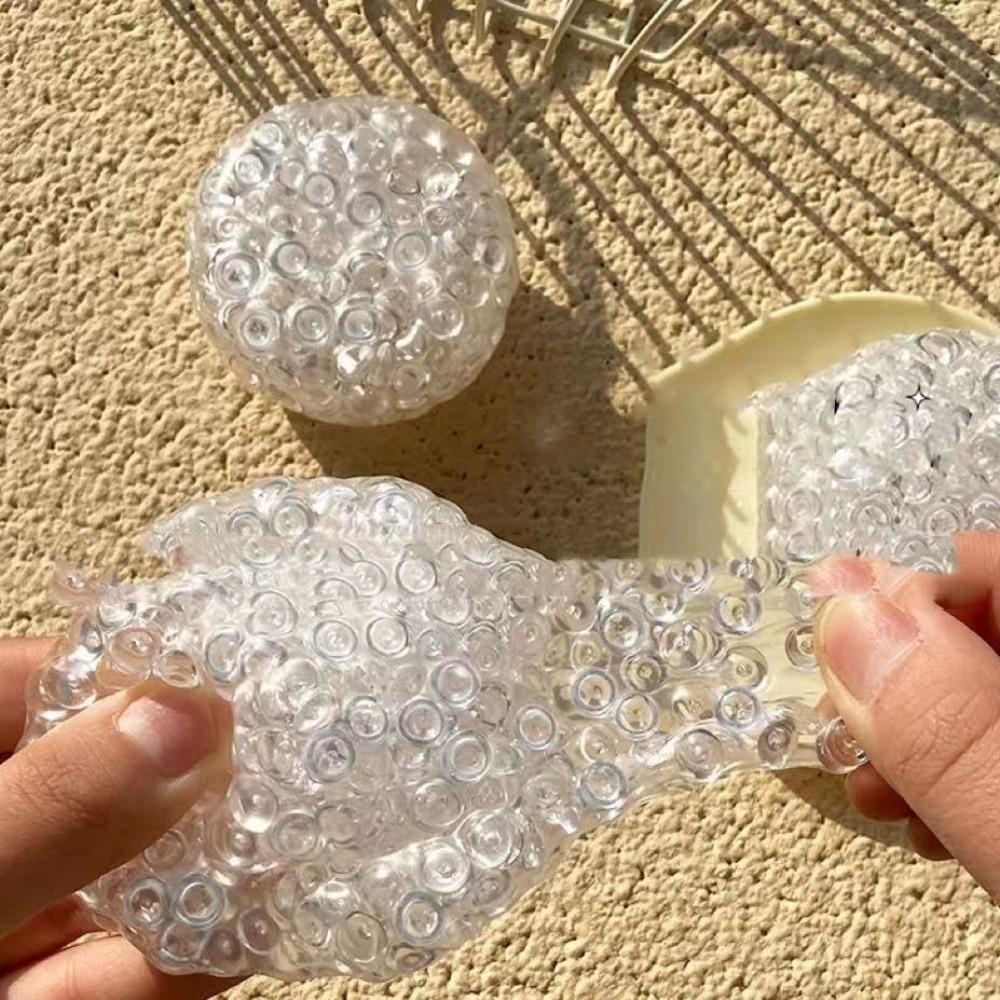Toys Toys New Super Soft Squishy Balls Textured Moldable Stress Relief Toy Memory Gel Crunchy Sensory Fidget Calming