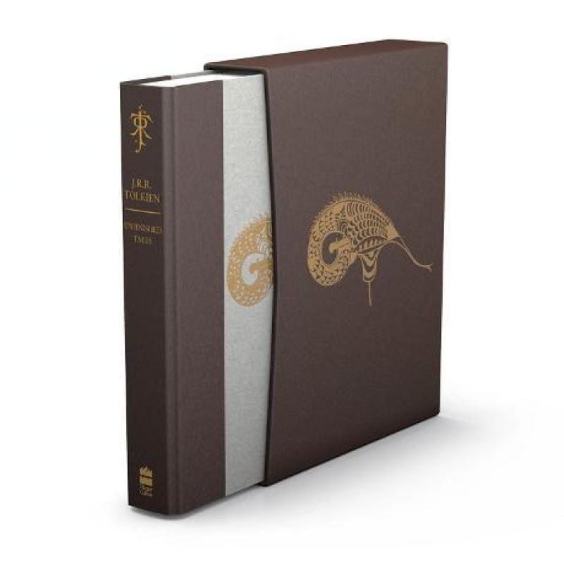 Ria Christie English Books Unfinished Tales Deluxe Schuber-Ausgabe Von J. R. R. Tolkien Hardcover Buch 9780007542925