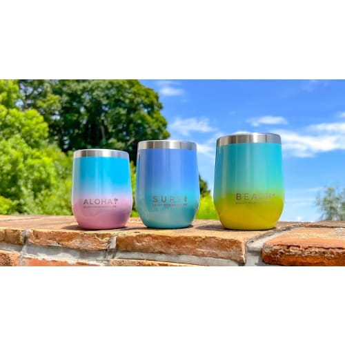 HALEIWA HAPPY MARKET Θερμός από Ανοξείδωτο Ατσάλι με Καπάκι, 360ml, Ταιριάζει Άψογα σε Κύπελλα Καφέ, Καφές από Κατάστημα Ευκολίας, Κομψός, Μόνωση Κενού, Ντεγκραντέ