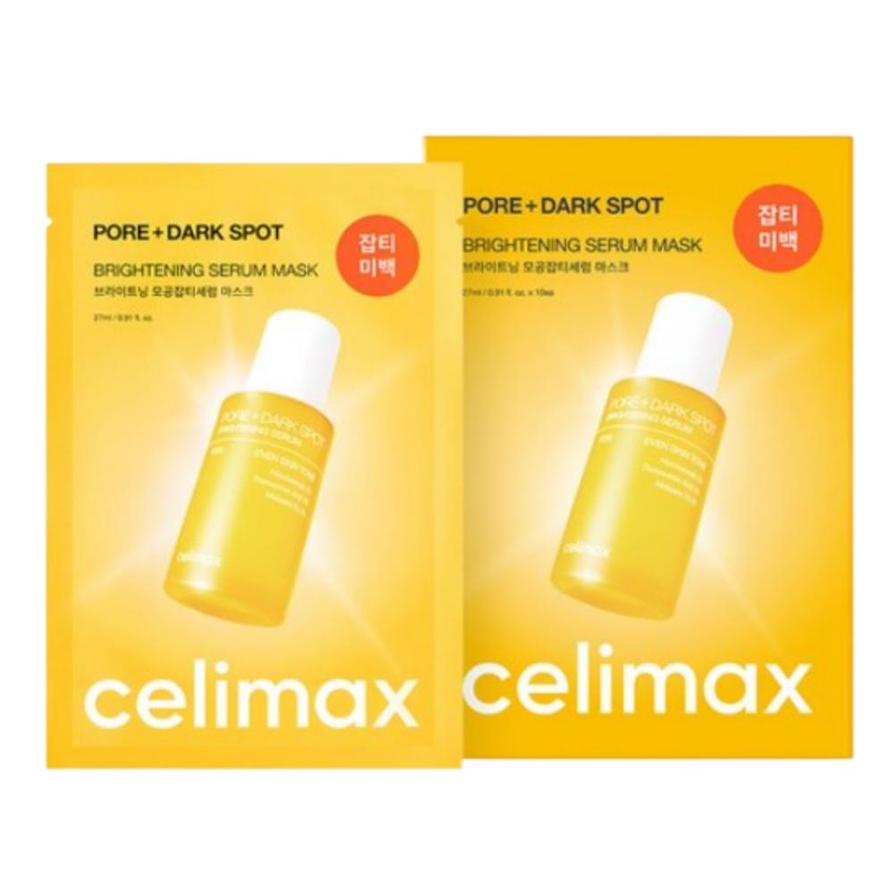 CELIMAX Brightening Pore Dark Spot Serum Mask 27ml X10ea