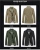 Men's Plus Size Autumn Cotton Outdoor Business Casual Jacket