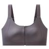 Wireless Seamless Bra for a Comfortable, Slim Look - Zipper Front Closure, Lightweight, Breathable with Rabbit Ear Cup Design for Women