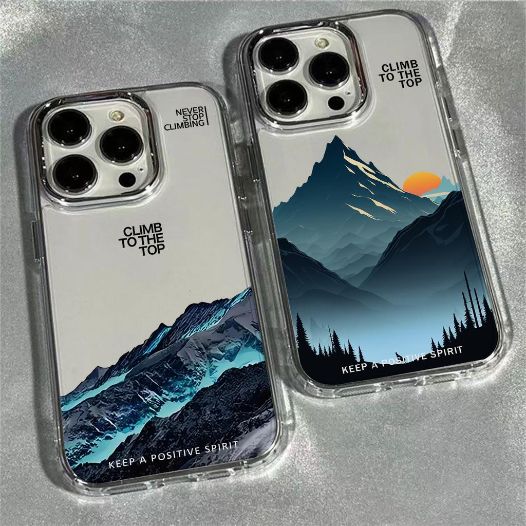 Snow Mountain Landscape Phone Case for Xiaomi Mi 15 14T 14 12T 11T 11 Lite Poco X7 X6 F5 F6 X5 X4 GT Pro 4G 5G Clear Soft Cover