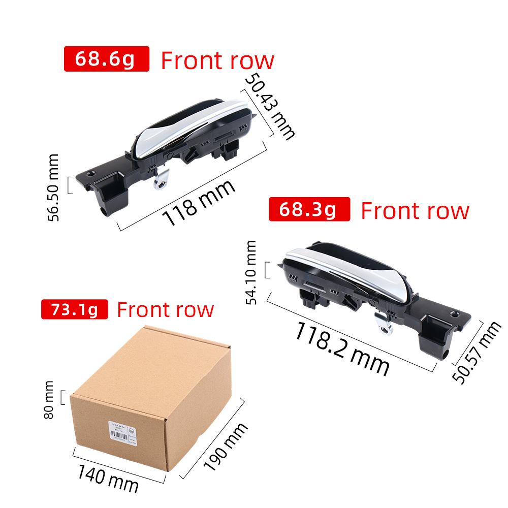 For Mercedes ML W166 GL W166 2012-2015 OE 1667600561 1667600661 Car Front/Rear Left/Right Inner Door Handle Buckle Replacement