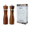 Acacia Wood Manual Pepper Grinder