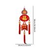 Lucky Fu Character Velvet Spring Festival Pendant Hanging Decor Ceiling Ornament for Chinese New Year Home Entryway Party 2026