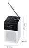 Panasonic FM/AM Dual-Band Radio RF-200BT-W