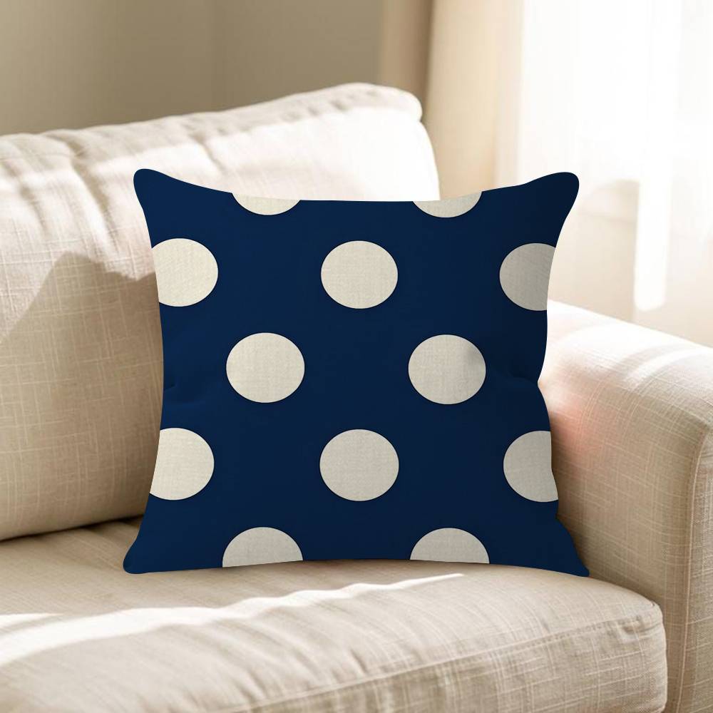 Fashion Polka Dot Pillowcase Toon Gift Cushion Cover Bedroom Home Sofa Chair Seat Decor Pillow Case
