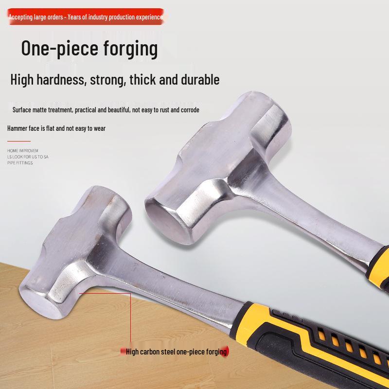 Octagonal Shockproof High Carbon Steel Hammer – Industrial & Household Use