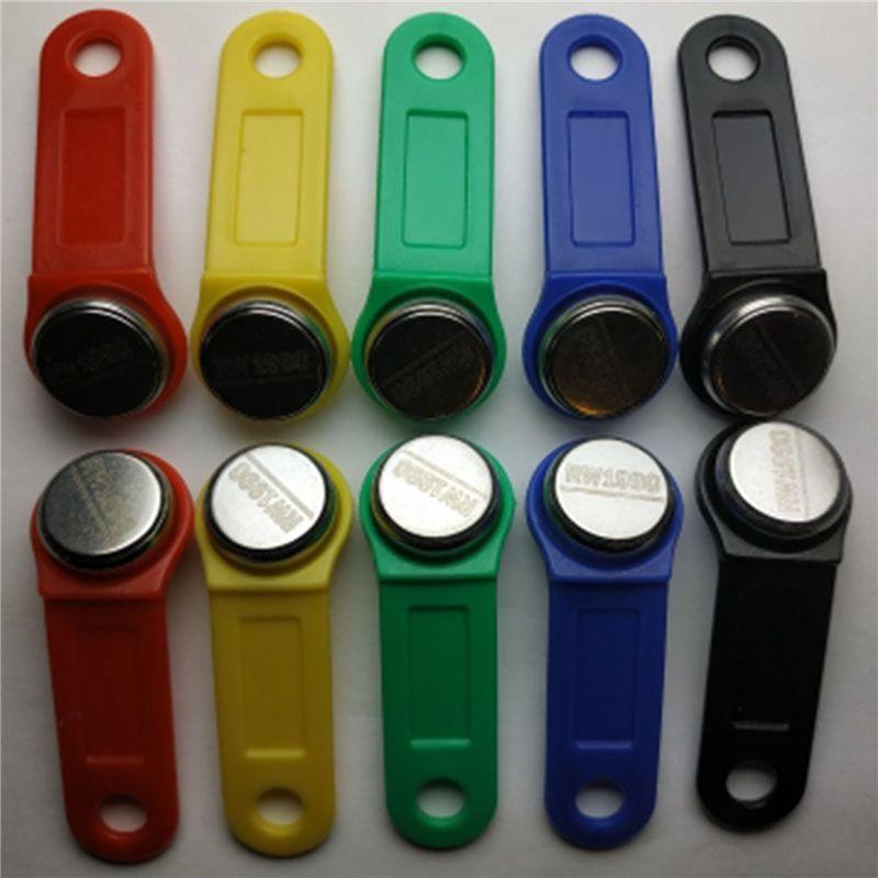 ABUO-20 Peças/Lote Chave de Memória de Contato RFID Regravável RW1990 Ibutton Para Cartão de Cópia Cartões de Sauna Dallas