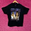 City Girls Act Up Rap Portrait Oversized Tshirt Size Small