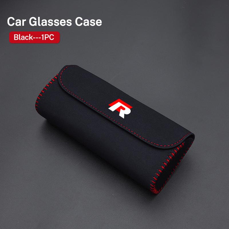 For VOLKSWAGEN VW Car Glasses Case Auto Sun Visor Glasses Clip Card Ticket Holder Multi-Function Holder For VW Volkswagen Golf P