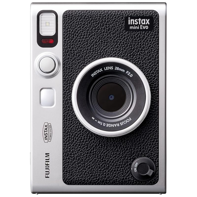 

FUJIFILM Instax Evo Hybrid instant camera (instant camera/smartphone printer/digital camera) instax mini black INS MINI EVO BLACK C