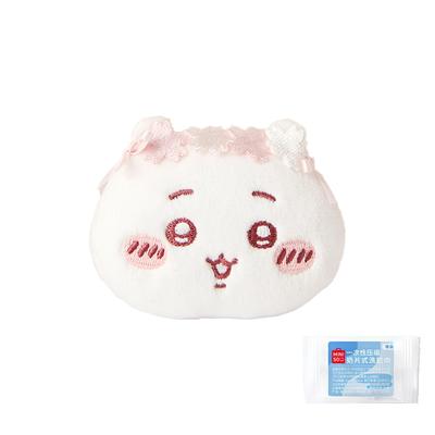 MINISO X Chiikawa Hachiware Usagi Cherry Blossom Season Badge Dolls Plush Pendant 3cm Height Doll