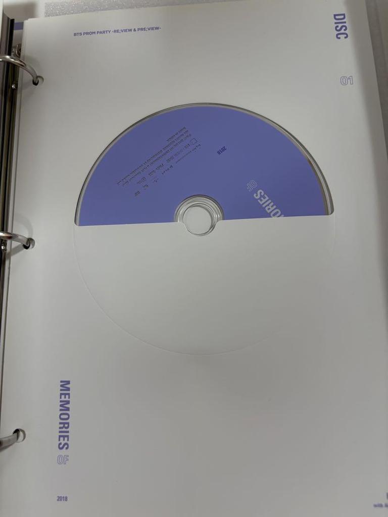 [USED] BTS Memories of 2018 DVD Photobook