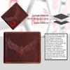 Zeus Caramel Brown Leather Wallet for Men