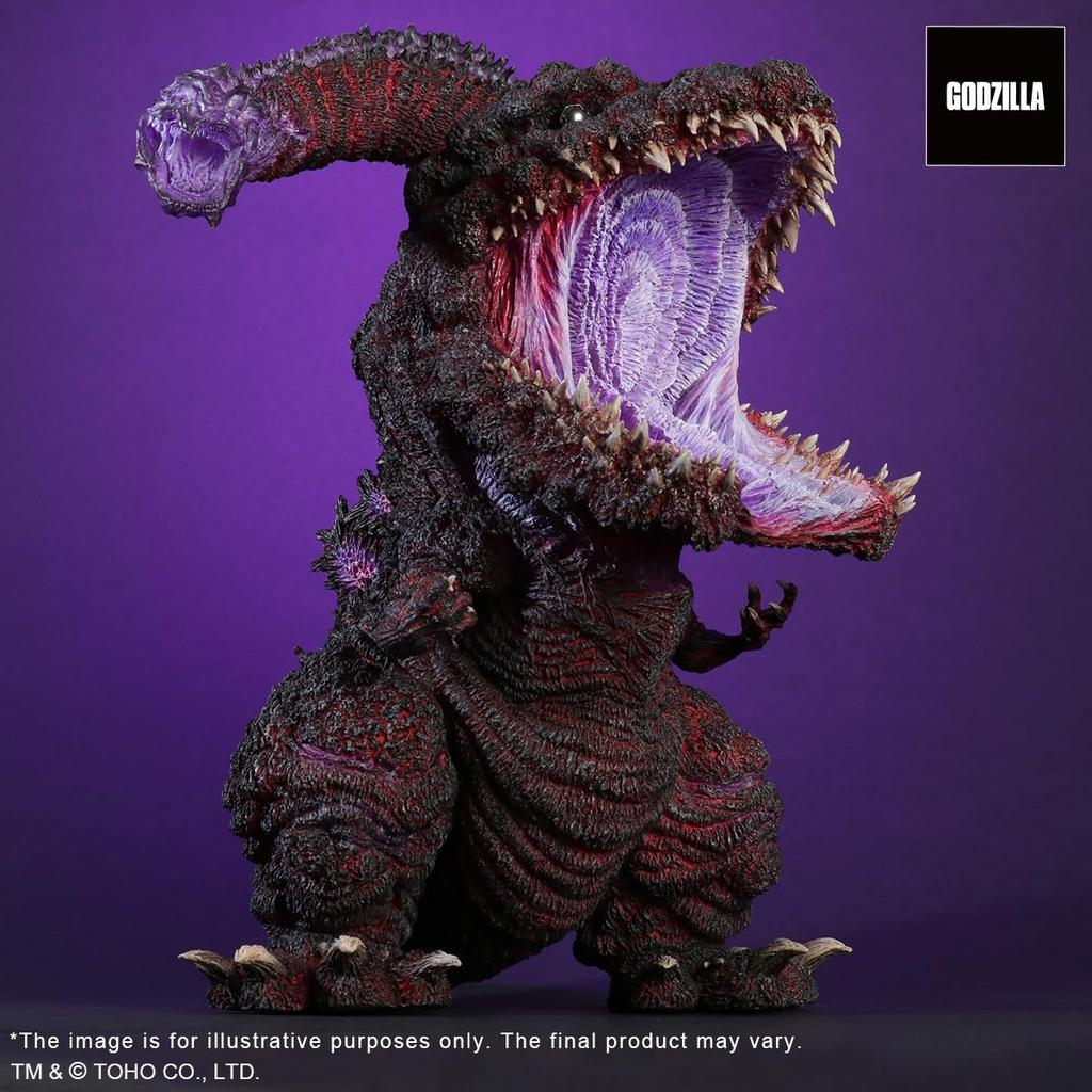 GARAGE TOY Gigantic Series x Deforeal Godzilla 4th Form Awakening 300mm High x 280mm Long x 290mm Wide PVC Painted Complete Figure X-Plus (2016) Ver.