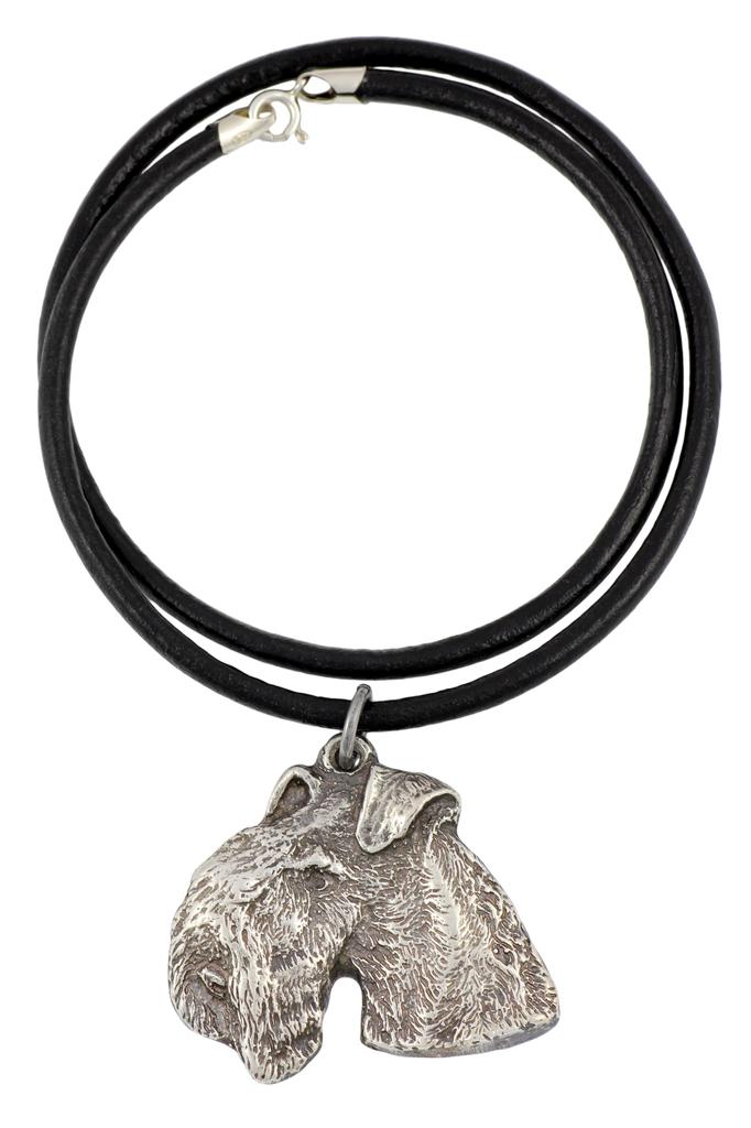 Lakeland Terrier - Dog Necklace In Gift Box, Silver-plated Locket for Dog Fan, Striking Pendant by Art-Dog Brand