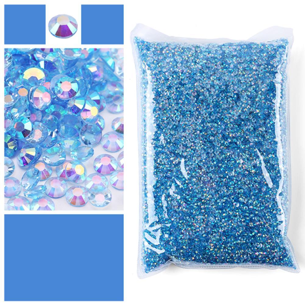 Buy Small Bulk Resin Non Hot Fix Rhinestones Crystals Flatback Rhinestone Nail Jelly X3Y1 at