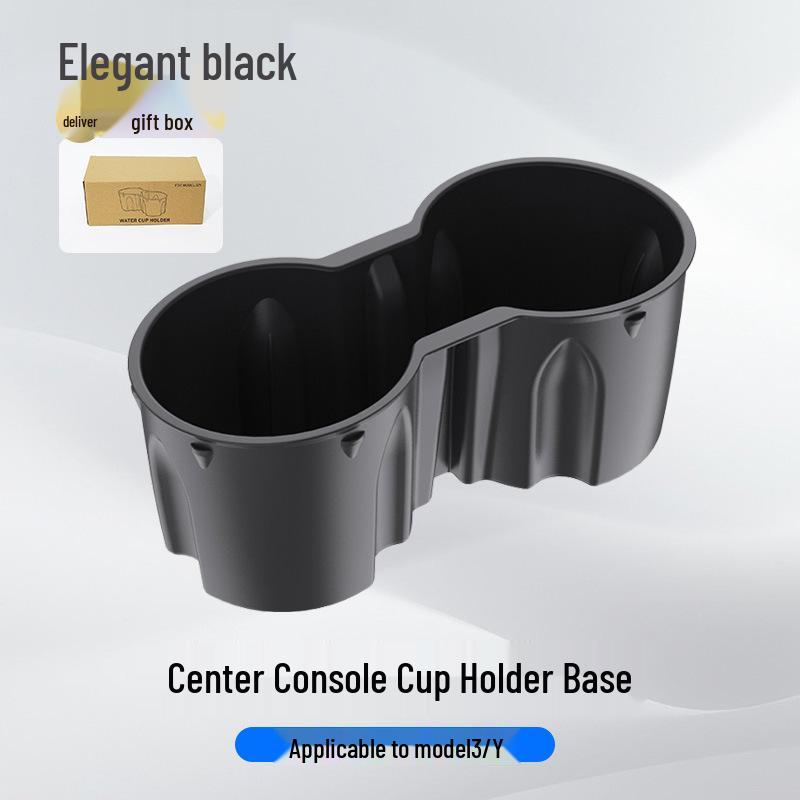 Silicone Heat-Resistant Storage Box for Tesla Model Y/3 Cup Holder Limiter