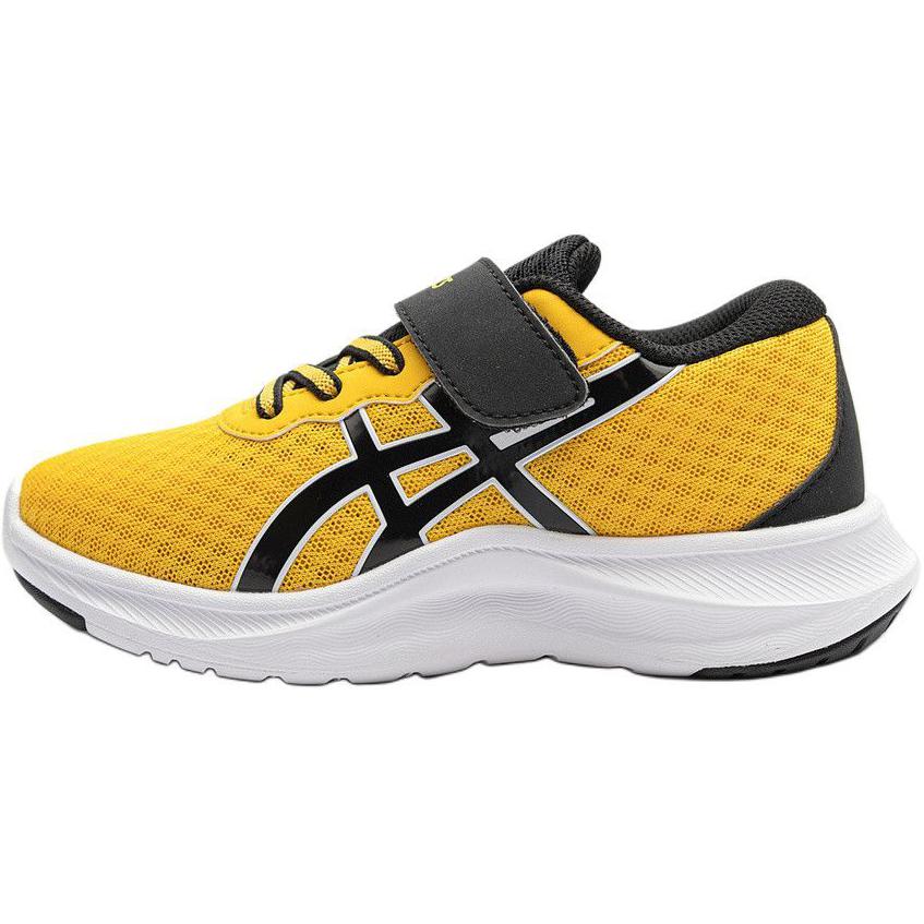Asics Lazerbeam Mh Mg Kids Training Shoes Comfortable Anti-Kick Shock Absorption Low-Top Kids sneaker Yellow Black 1154A153-750