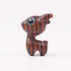 Wooden Cute Cartoon Deer Ornaments Miniature Figurine home Decor DIY Key Chain Accessories Birthday gifts Souvenirs