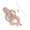 Vinyl DIY Reborn Doll Kit Unpainted Baby Infant Doll Model Parts Sets Toy 28 Inch