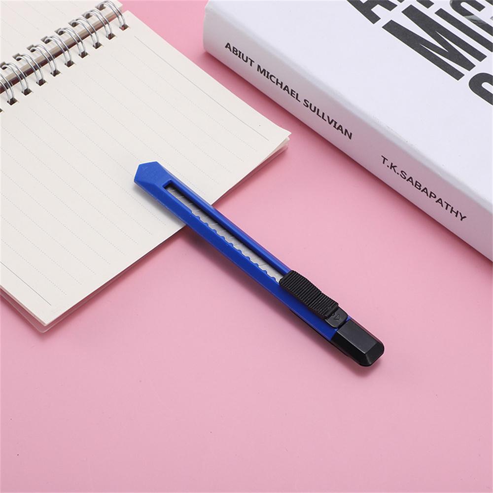 Professional Portable Art Craft Box Opener Cutters Retractable Utility Knife Office Carbon Steel Cutting Supplies Stationery